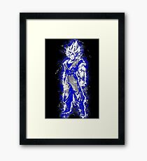 Aura Warrior BLUE Framed Print
