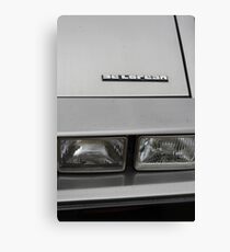 DeLorean Canvas Print