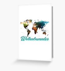 globetrotter Greeting Card