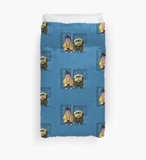 Pat and Silent Bob Duvet Cover