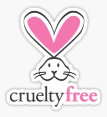 cruelty free Sticker
