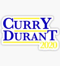 Pegatina Campaña Curry Durant