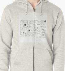 Physics: Formula Chart for General Physics course PHY 110, #Physics, #Formula, #Chart, #GeneralPhysics, #course, #PHY110 Zipped Hoodie