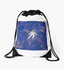 Lost in Space Drawstring Bag