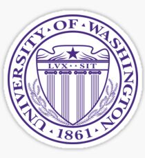 university of washington Sticker