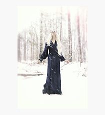 Snow Photographic Print