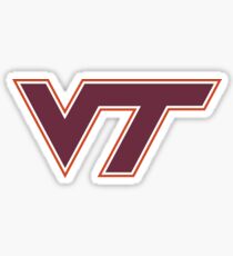 virginia tech university Sticker