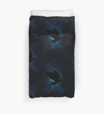 How to train your dragon - Toothless and Hiccup night Duvet Cover