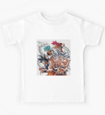 Transformaciones Goku Dragon Ball Super Kids Tee