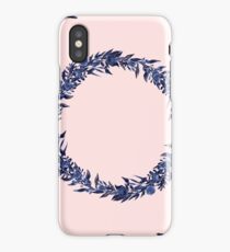 Dawn of Flowers, Blue Willow. iPhone Case/Skin