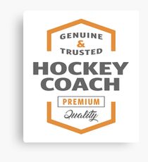 Hockey Coach T-shirt | Gift Ideas Canvas Print