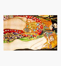 HD Water Snakes II, by Gustav Klimt 1907 HIGH DEFINITION Photographic Print