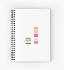 Minimalist Dexters Laboratory Spiral Notebook