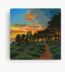 Lands End Canvas Print