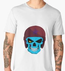 Zombie Skull Military Men's Premium T-Shirt