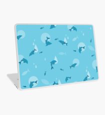 Blue Dolphin Laptop Skin