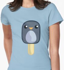 Penguin Popsicle Women's Fitted T-Shirt