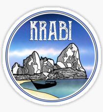 Krabi Beach Thailand Sticker