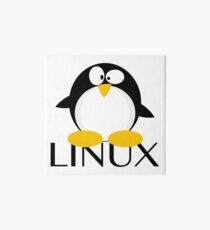 Linux Penguin Art Board