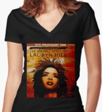 Ms. Lauryn Hill Women's Fitted V-Neck T-Shirt