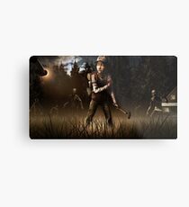 Clementine- The Walking Dead Game Metal Print