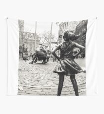 Tela decorativa Fearless Girl & Bull NYC