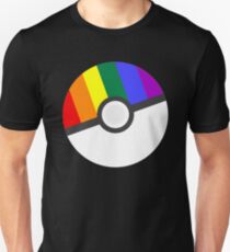 Pokemon 'Prideball' LGBT Pokeball Shirt/Hoodie/etc Unisex T-Shirt