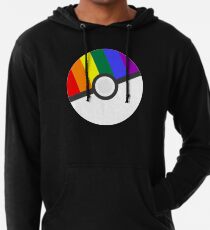Pokemon 'Prideball' LGBT Pokeball Shirt/Hoodie/etc Lightweight Hoodie