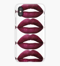 Red Lips iPhone Case/Skin