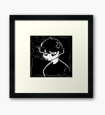 "smoking" hot devil dude Framed Print