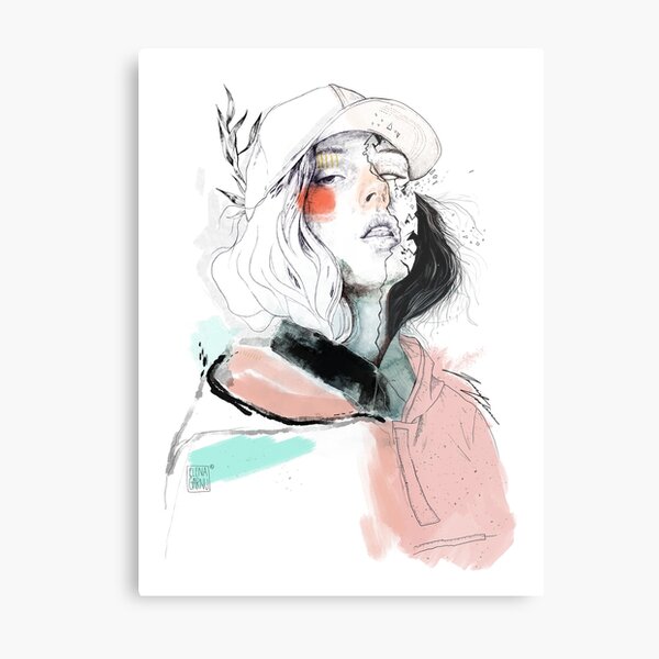 COLLABORATION ELENA GARNU / JAVI CODINA Metal Print