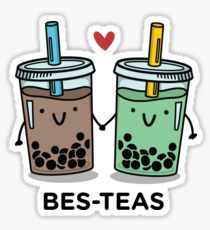 BES-TEAS pun Sticker