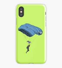 parachuting iPhone Case