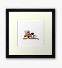 COCO GUITAR Framed Print