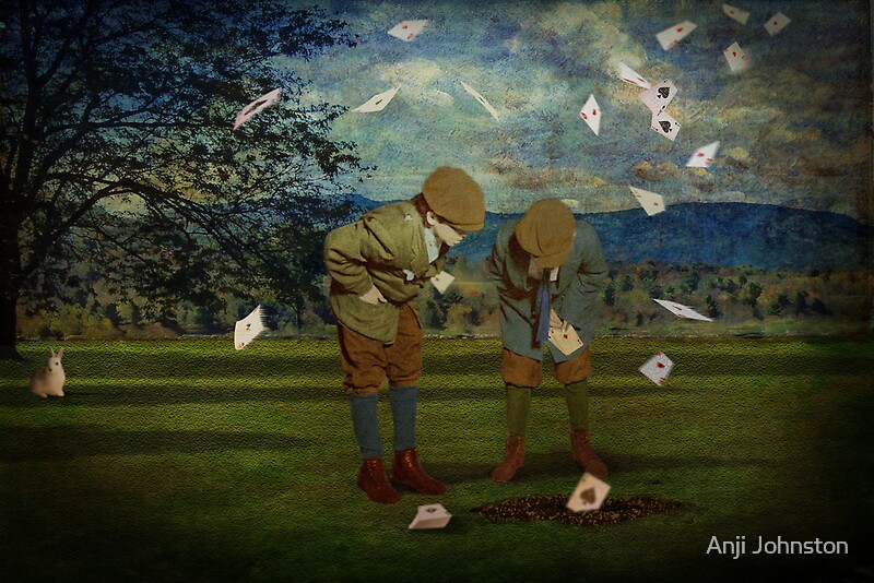 "Throw Down My Ace In The Hole" by Anji Johnston Redbubble