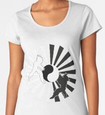 Vegeta Yin VS Goku Yang Women's Premium T-Shirt