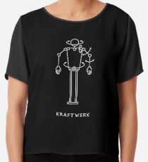 Blusa Figura Robot Kraftwerk (gris)