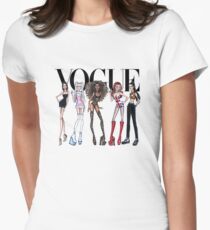 spice girls vogue Women's Fitted T-Shirt