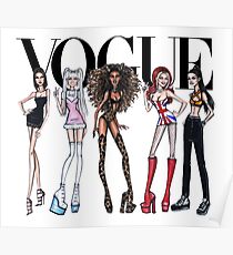 spice girls vogue Poster