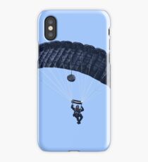 parachuting iPhone Case