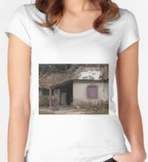 Everyday Life In Las Flores - 2 © Women's Fitted Scoop T-Shirt