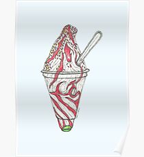 Screwball Ice Cream Poster