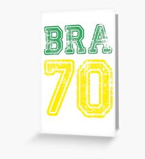 BRAZIL 1970 Grußkarte