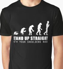 Jordan Peterson | meme | lobster evolution | Stand up straight Graphic T-Shirt