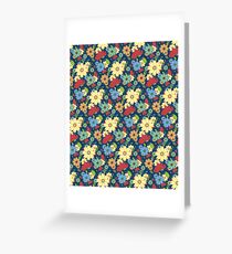 Flower Pattern Greeting Card