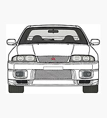 Nissan Skyline R33 GT-R (front) V2.0 Photographic Print