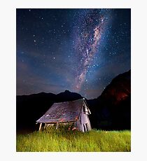 The barn at the end of the universe Photographic Print