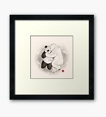 True love conquers all Framed Print
