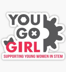 You Go Girl 2015 (with phrase) Sticker