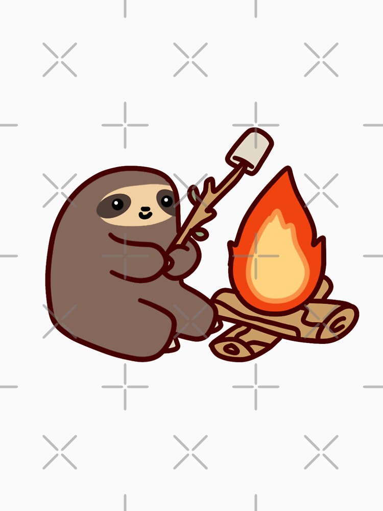 Campfire Sloth by SaradaBoru